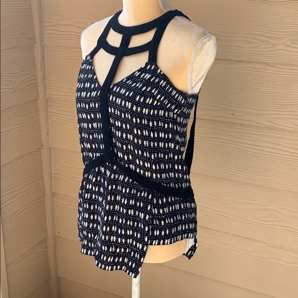 Australian designer Sass & Bide caged top